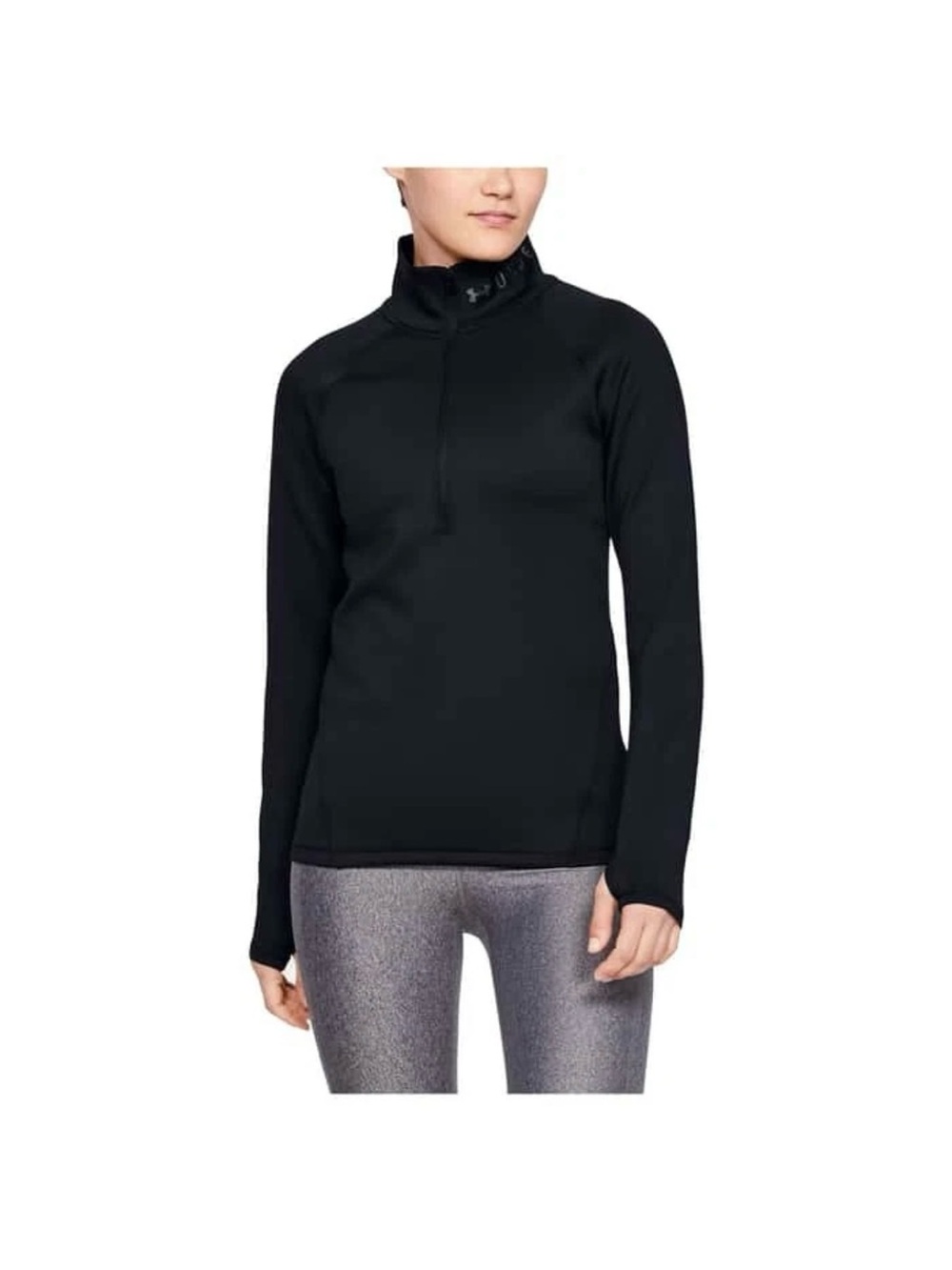 Under Armour Women’s Black Quarter-Zip Pull-Over